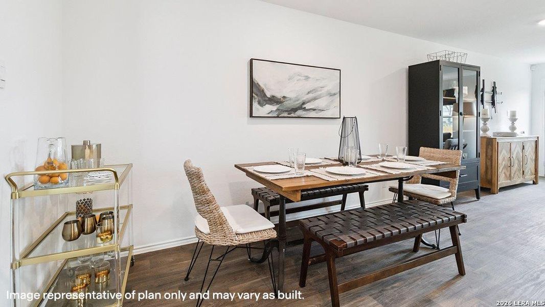 Furnished interior view inside a new home in Sonora, San Antonio (Image 7).
