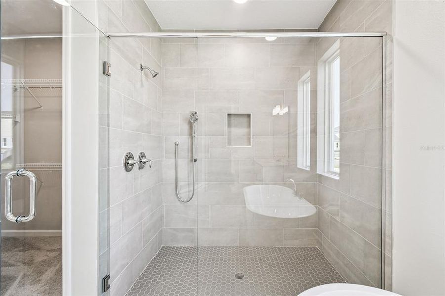 Furnished interior view inside a new home in Hawk's Overlook, Oviedo (Image 15). Furnished interior view inside a new home in Hawk's Overlook, Oviedo (Image 15).