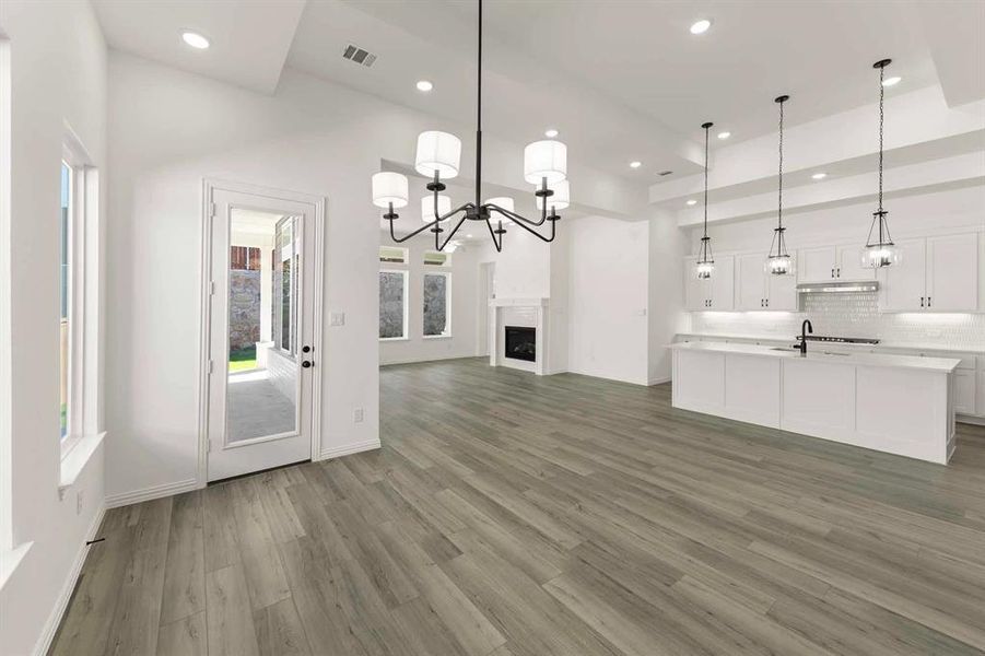 Spacious, unfurnished interior of a new home in Inspiration, Lucas (Image 28). Spacious, unfurnished interior of a new home in Inspiration, Lucas (Image 28).