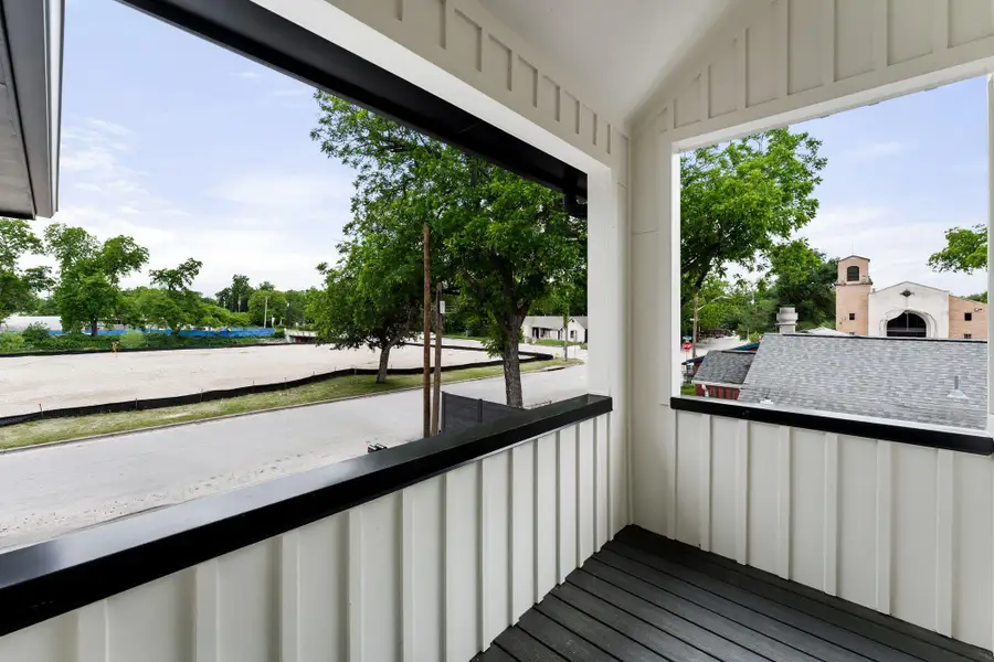 Exterior details and patio area of a home in , Austin (Image 3).