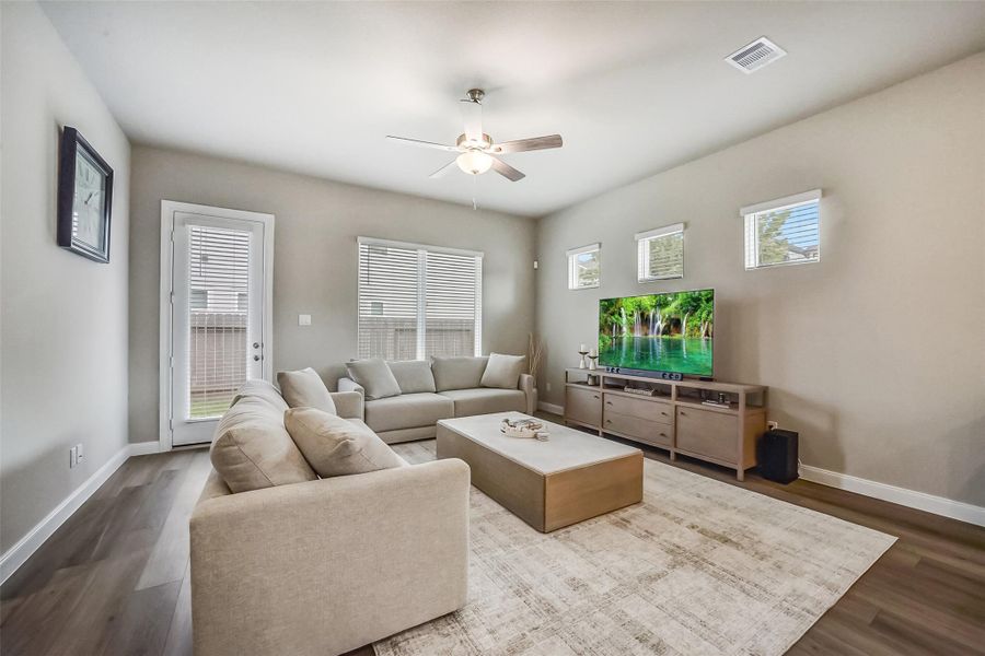 Furnished interior view inside a new home in , Houston (Image 14).
