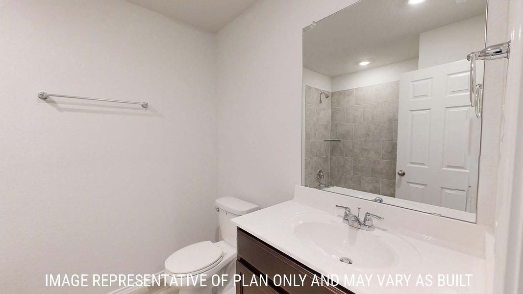 Furnished interior view inside a new home in Turnbo Ranch, Killeen (Image 8).