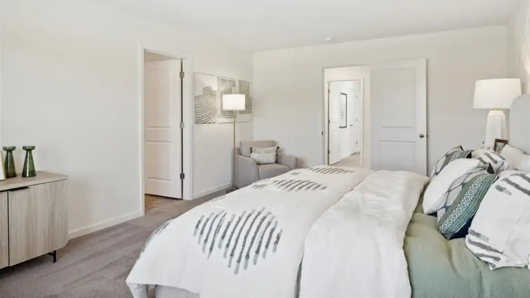 Furnished interior view inside a new home in Creekside Ridge, Dandridge (Image 17).