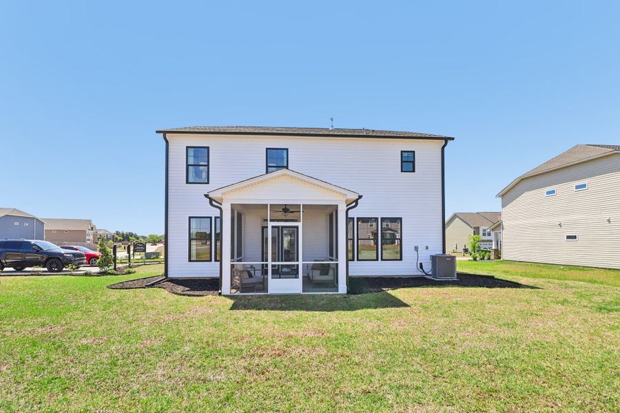 Representative exterior details of a home built from the Bradley II by Great Southern Homes in Sedona, Greenville (Image 52).