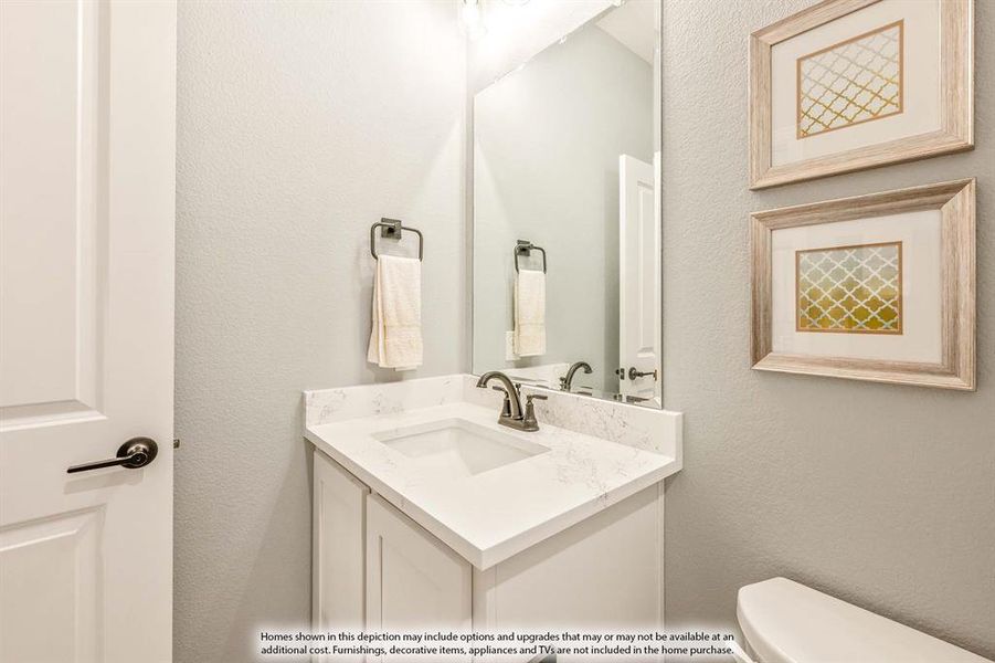Furnished interior view inside a new home in West Crossing, Anna (Image 8).