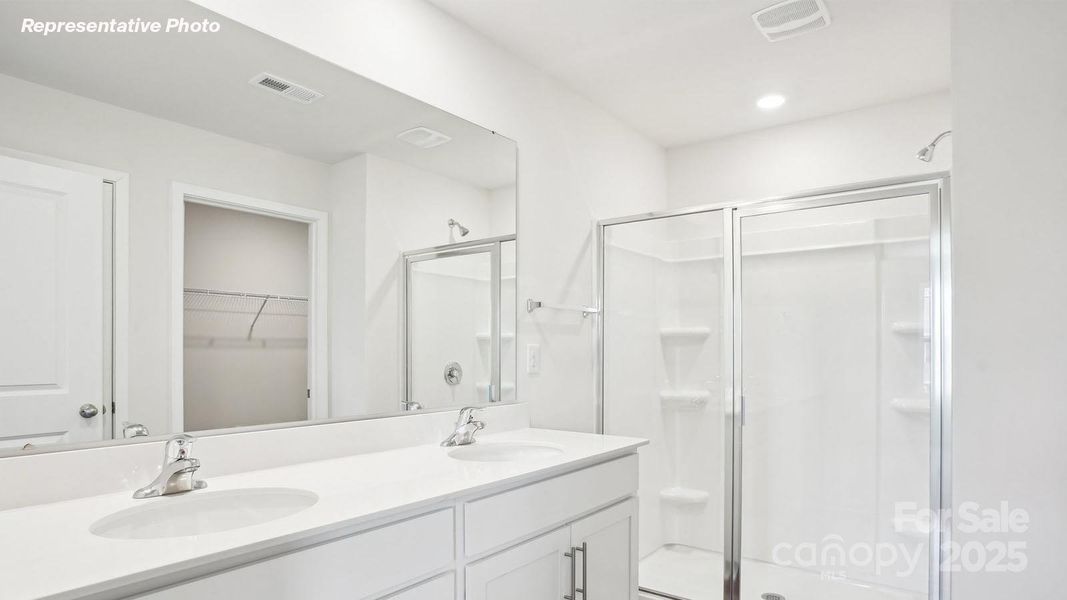 Furnished interior view inside a new home in Reedy Creek Preserve, Charlotte (Image 2).