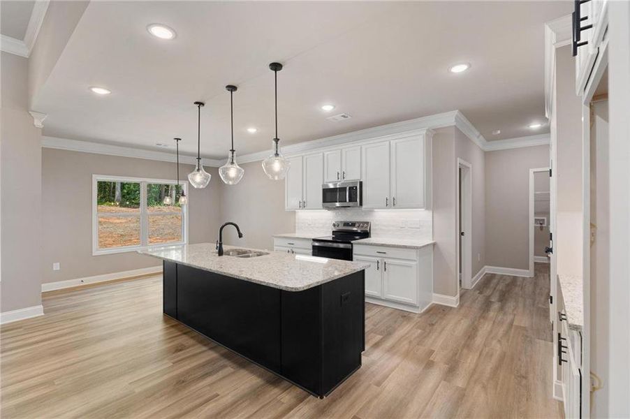 Furnished interior view inside a new home in , Jefferson (Image 15).
