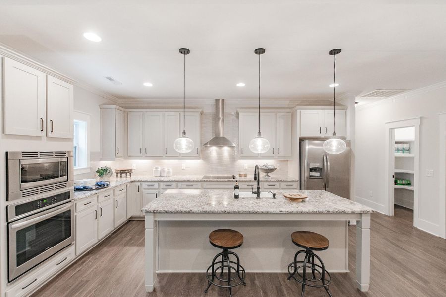Representative furnished interior of a home built from the McKinley by Bill Clark Homes in The Sanctuary at Sunset Beach, Sunset Beach (Image 66). Representative furnished interior of a home built from the McKinley by Bill Clark Homes in The Sanctuary at Sunset Beach, Sunset Beach (Image 66).