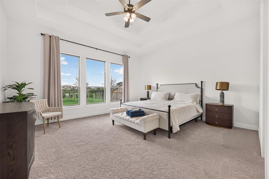Furnished interior view inside a new home in , Brookshire (Image 14).