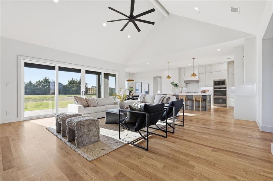 Furnished interior view inside a new home in , Red Oak (Image 9).