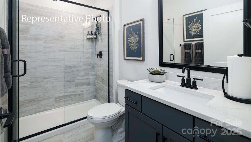 Furnished interior view inside a new home in Sanctuary at Southgate, Indian Trail (Image 34).