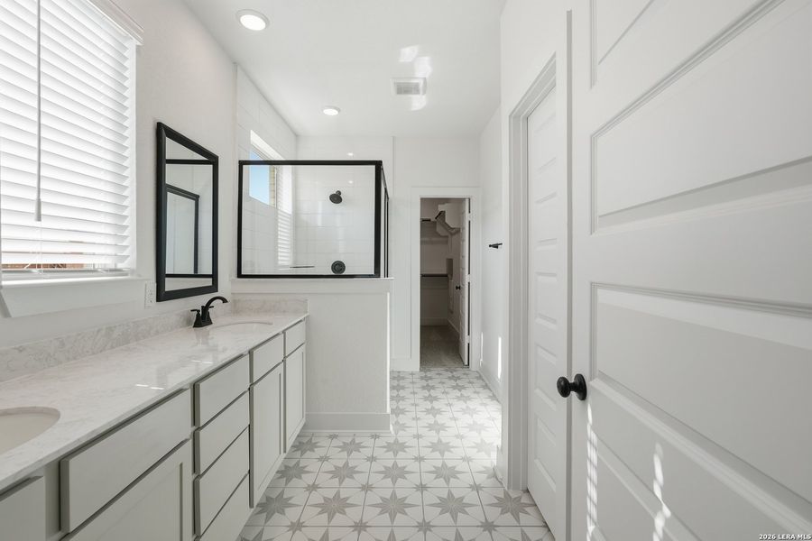 Furnished interior view inside a new home in Stillwater Ranch, San Antonio (Image 3). Furnished interior view inside a new home in Stillwater Ranch, San Antonio (Image 3).