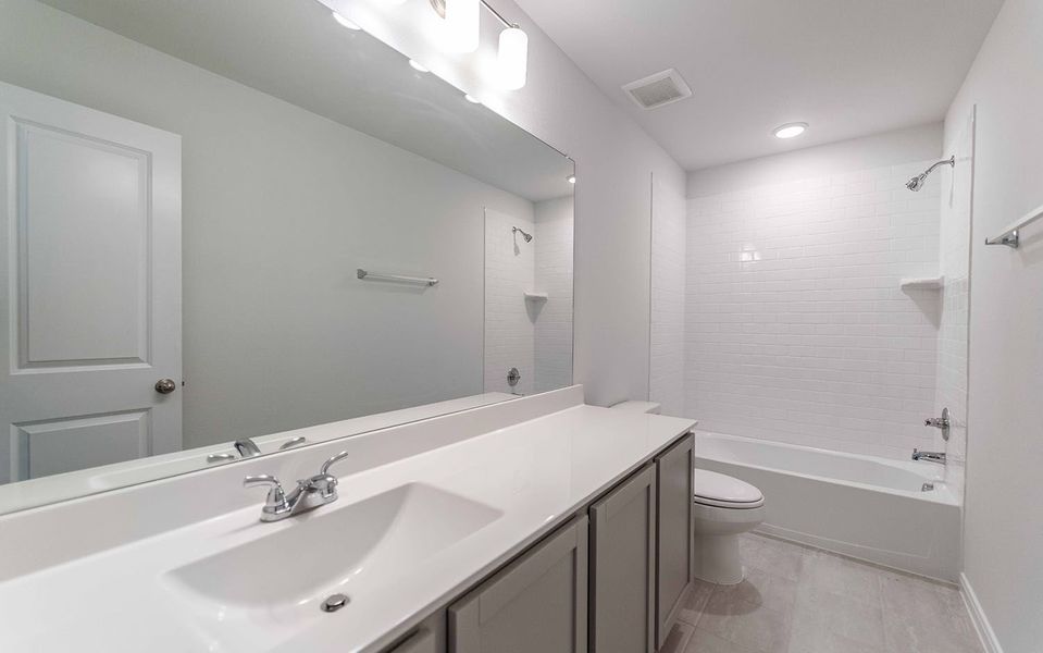 Furnished interior view inside a new home in Solterra, Mesquite (Image 7).