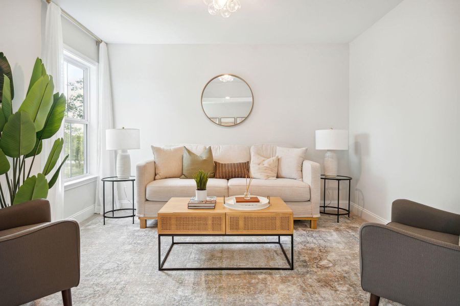Furnished interior view inside a new home in High Point at Foxbank, Moncks Corner (Image 13).
