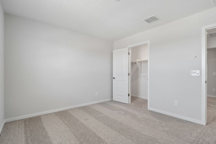 A room with white walls.