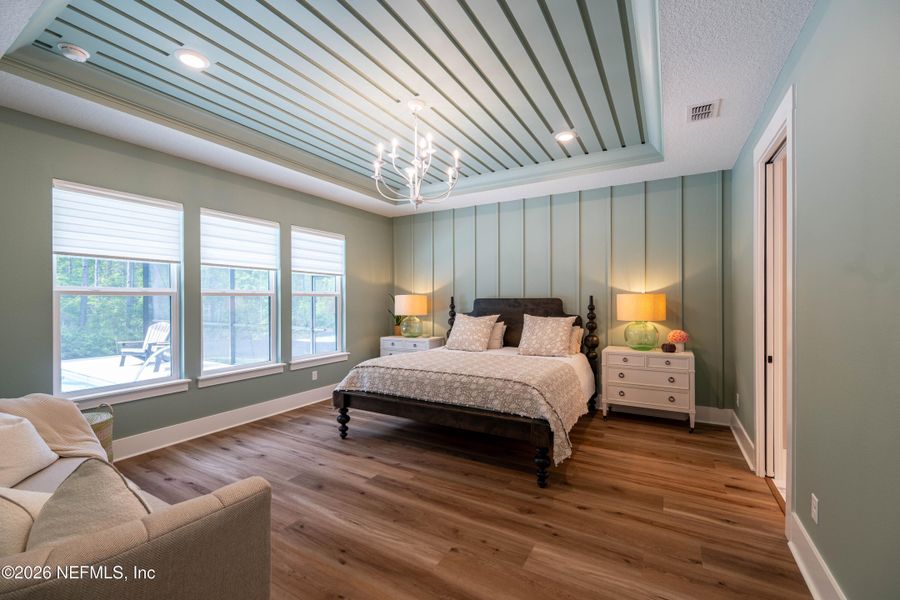 Furnished interior view inside a new home in , St. Johns (Image 60).