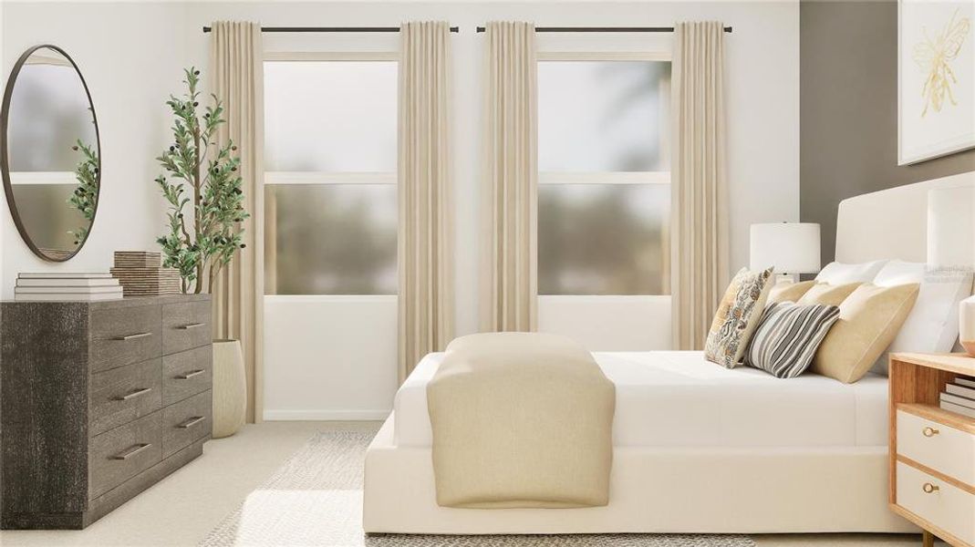 Furnished interior view inside a new home in Bridgewalk: Executive Collection, St. Cloud (Image 20). Furnished interior view inside a new home in Bridgewalk: Executive Collection, St. Cloud (Image 20).