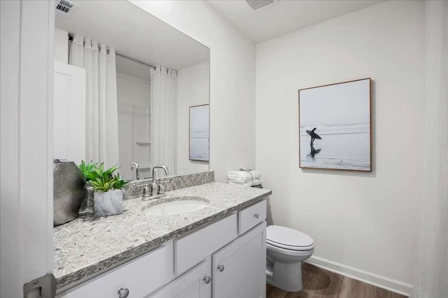 Furnished interior view inside a new home in , Conyers (Image 5).