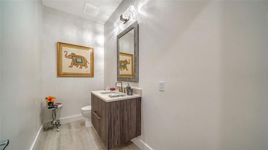 Furnished interior view inside a new home in , Sarasota (Image 10).