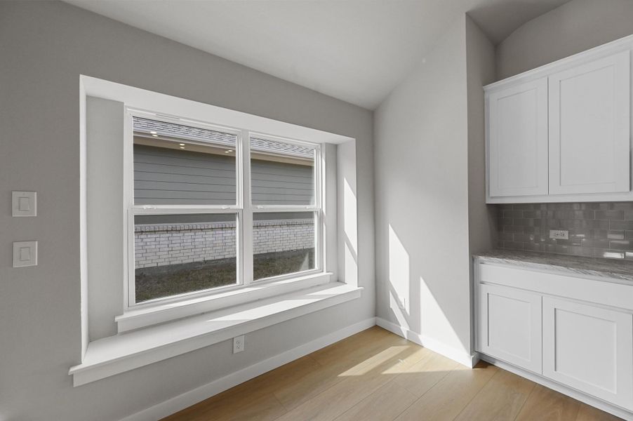 Representative furnished interior of a home built from the Hanover by Cheldan Homes in Craftsmen's Corner, Cleburne (Image 33).