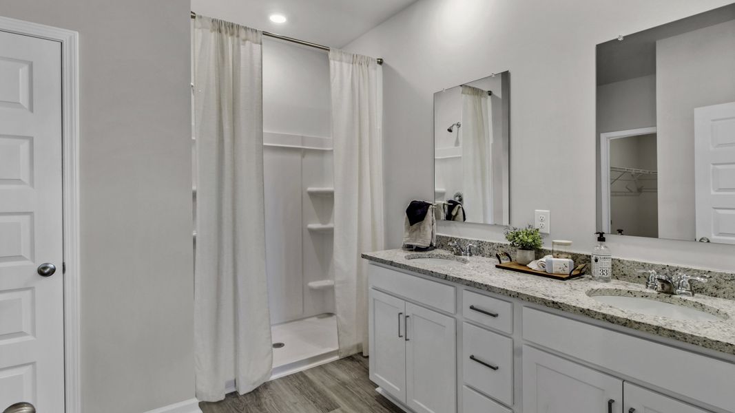Furnished interior view inside a new home in Bailey Park, Fayetteville (Image 36).