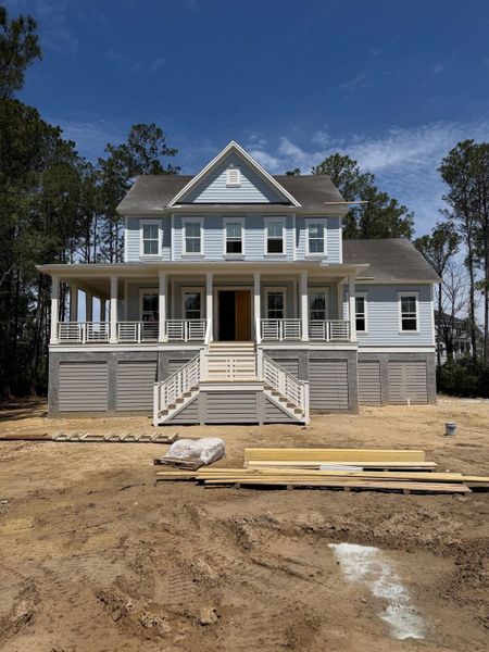 In-progress construction of a new home in , Awendaw, SC (Image 25).