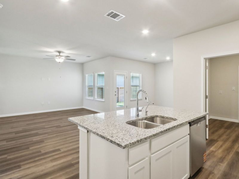 Furnished interior view inside a new home in Flora, Hutto (Image 3).