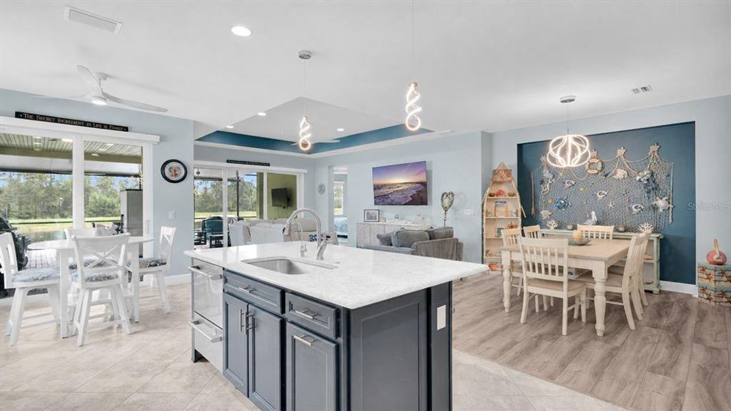 Furnished interior view inside a new home in , Daytona Beach (Image 5).