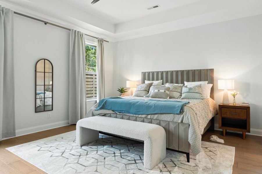 Furnished interior view inside a new home in Timberlee, Ooltewah (Image 14).