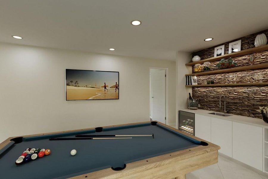 Furnished interior view inside a new home in , Myakka City (Image 3).