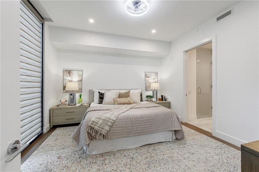 Furnished interior view inside a new home in The Dillon Buckhead, Atlanta (Image 43).