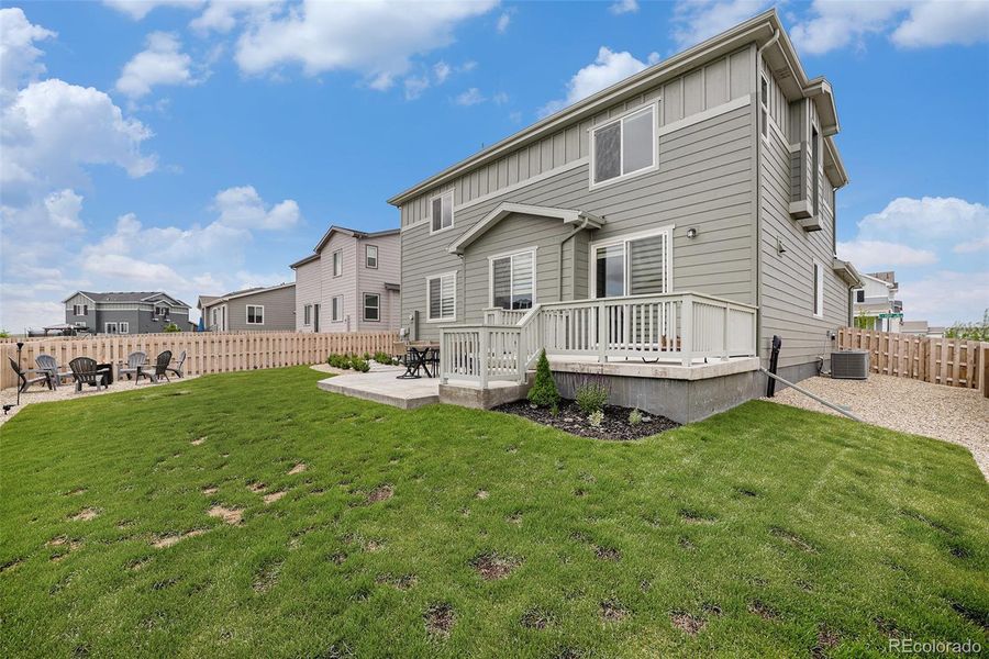 Front exterior of a new home in , Commerce City, CO, highlighting curb appeal (Image 21).