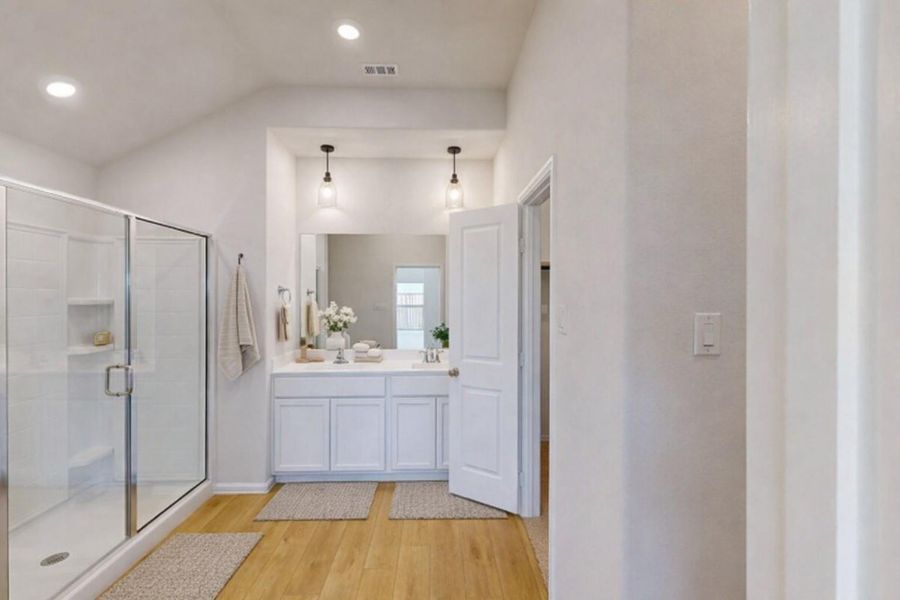 Furnished interior view inside a new home in Summerview, Fulshear (Image 3).