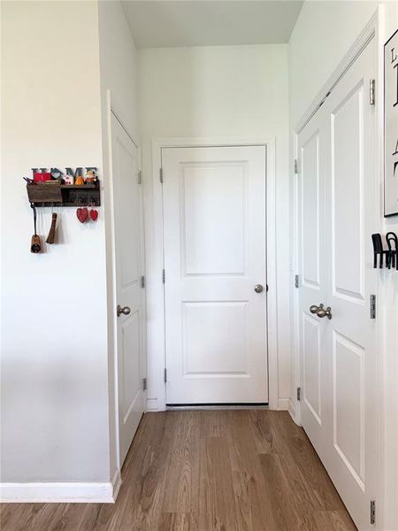 Garage Door and Pantry Garage Door and Pantry