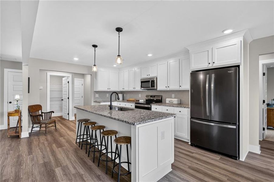 Furnished interior view inside a new home in , Winder (Image 13).