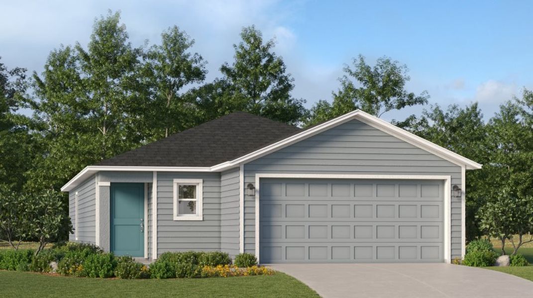 A ranch-inspired exterior A ranch-inspired exterior