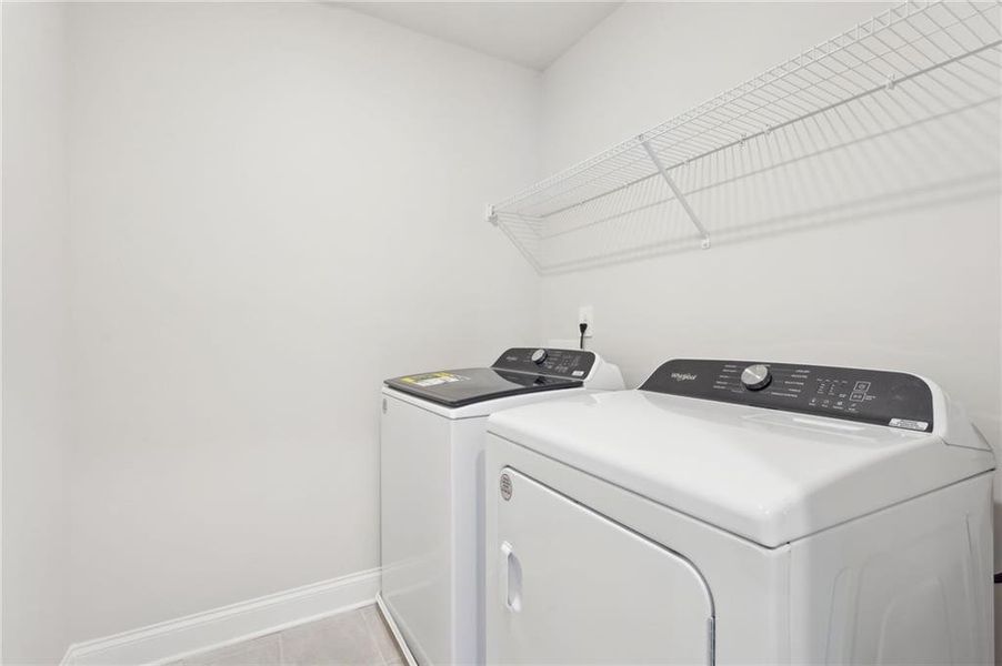 Furnished interior view inside a new home in Hemingway - Reserve Series, Cumming (Image 4).