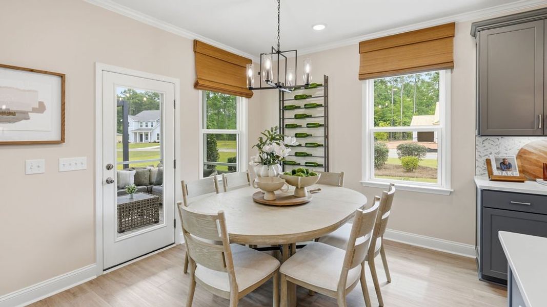 Representative furnished interior of a home built from the Braddock by Pulte Homes in Oakleaf Chase, Blythewood (Image 6).