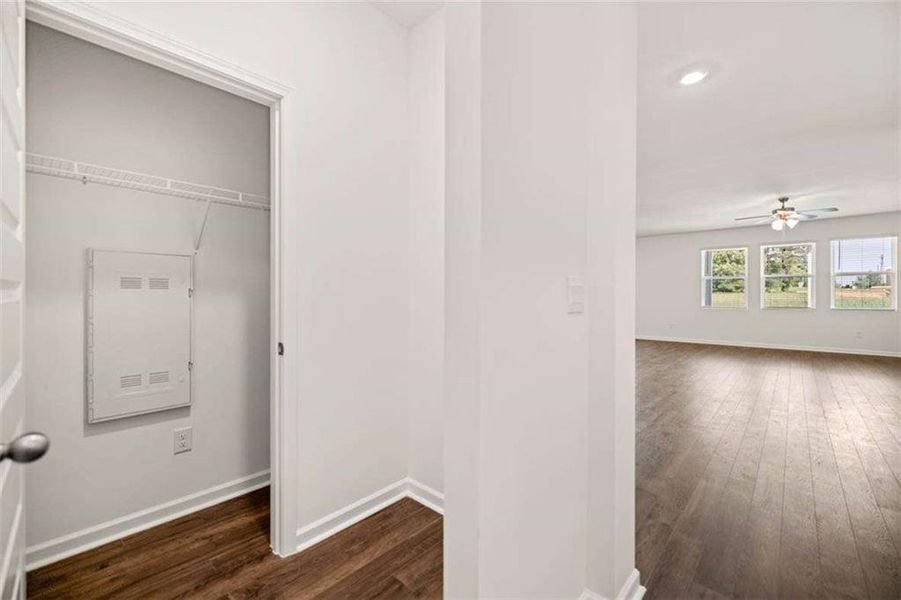 Spacious, unfurnished interior of a new home in Preserve at Dove Creek, Statham (Image 24).