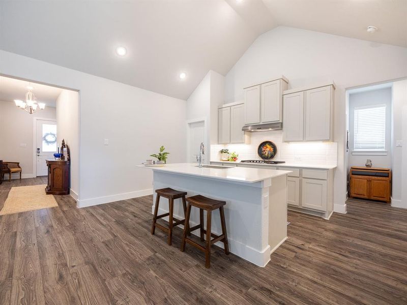 Furnished interior view inside a new home in , Waxahachie (Image 13). Furnished interior view inside a new home in , Waxahachie (Image 13).