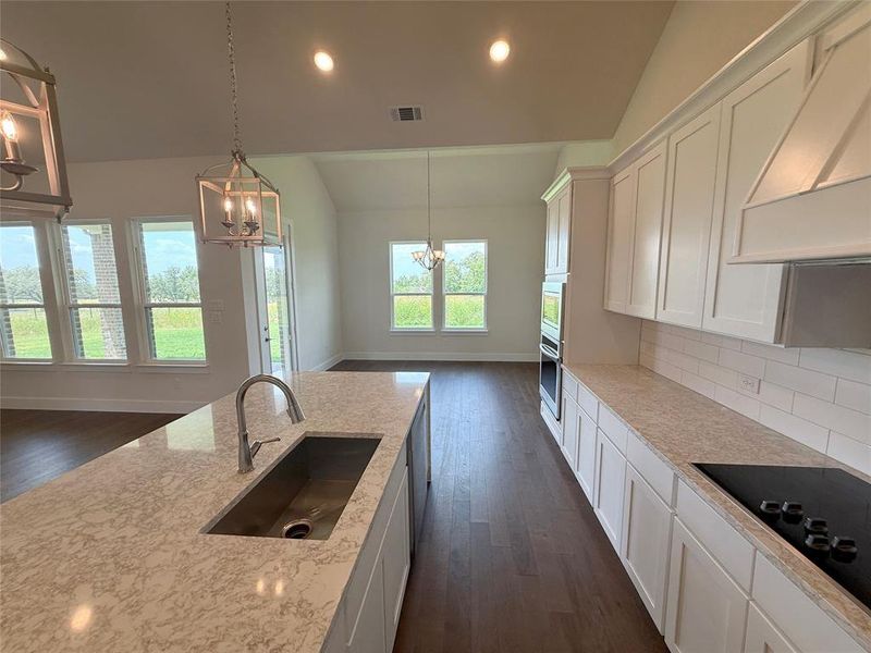 Furnished interior view inside a new home in , Weatherford (Image 4).