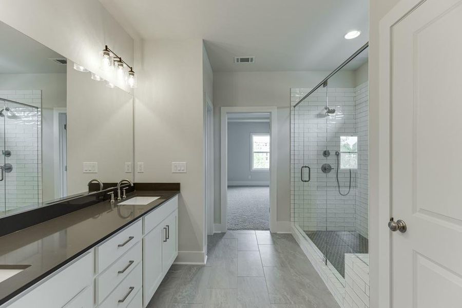 Furnished interior view inside a new home in , Buford (Image 12).