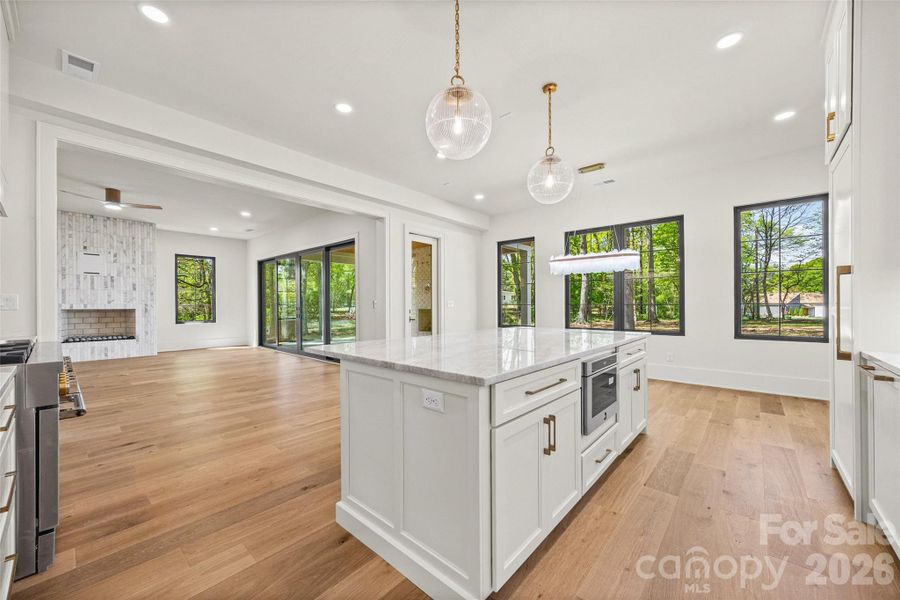 Furnished interior view inside a new home in , Charlotte (Image 12).