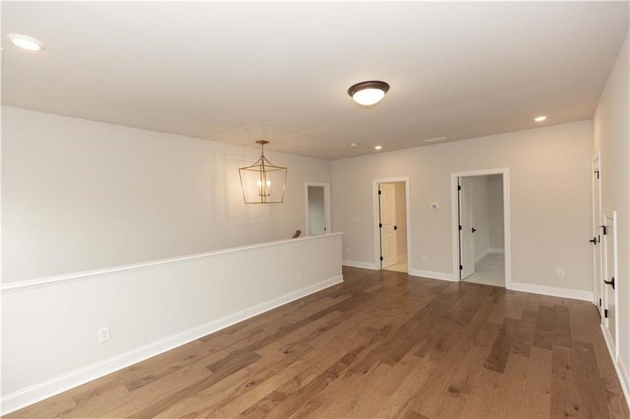 Spacious, unfurnished interior of a new home in Evanshire Single Family, Duluth (Image 32).