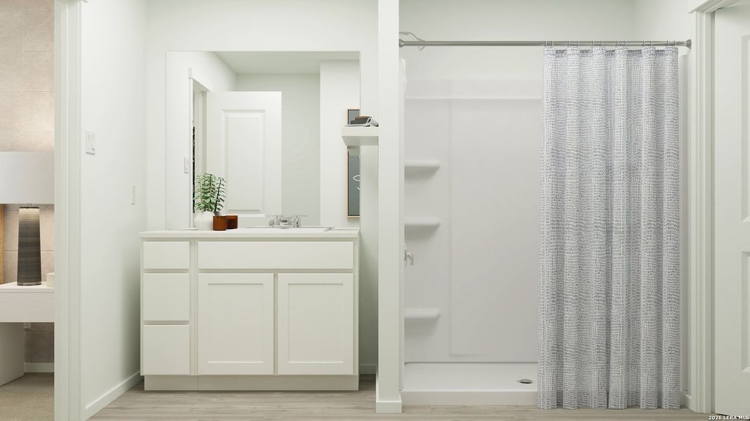 Furnished interior view inside a new home in Kayden Springs, Marion (Image 28).