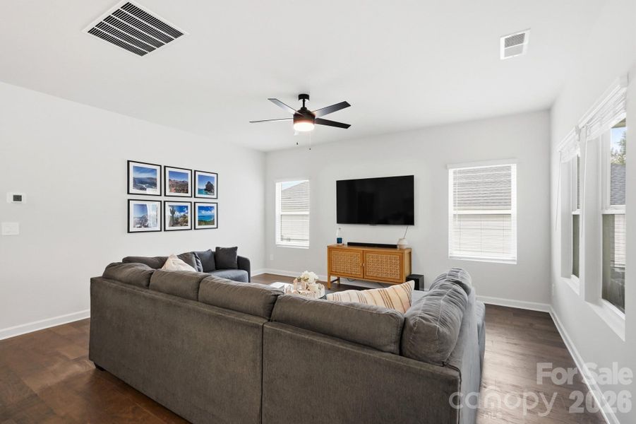 Furnished interior view inside a new home in , Charlotte (Image 13).