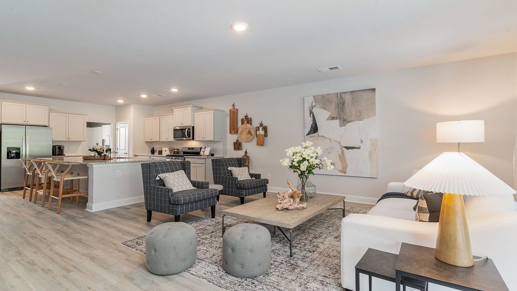 Furnished interior view inside a new home in Auberon Woods, Conway (Image 9).