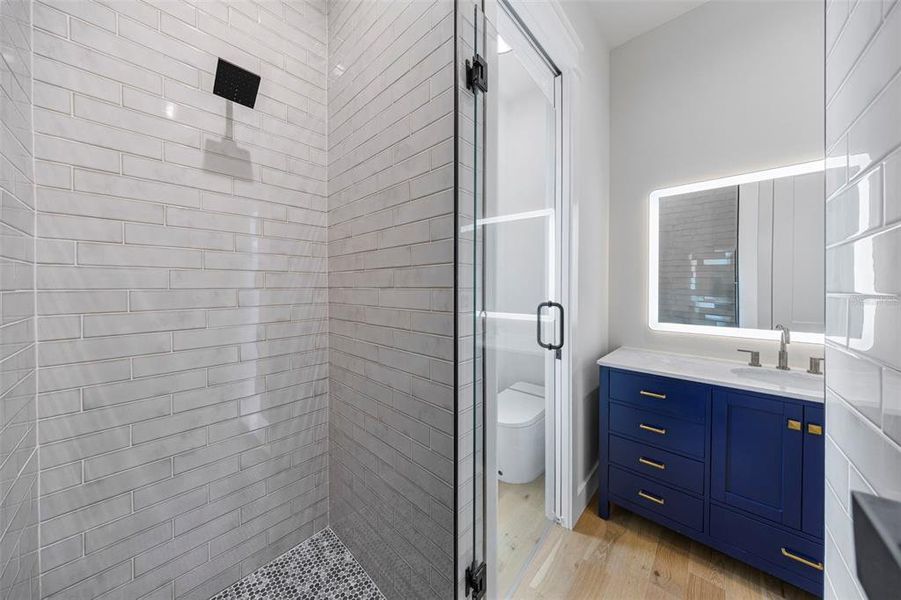 Furnished interior view inside a new home in , Tampa (Image 9).