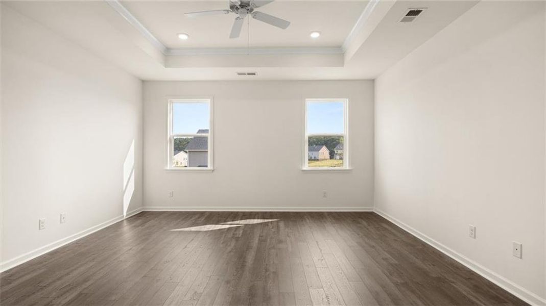 Spacious, unfurnished interior of a new home in Westland, Bogart (Image 27). Spacious, unfurnished interior of a new home in Westland, Bogart (Image 27).