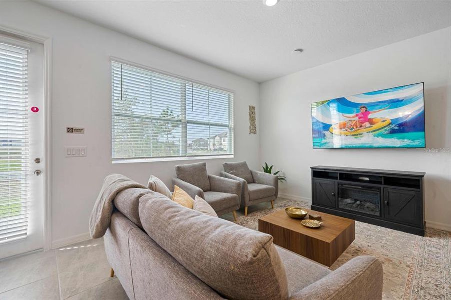 Furnished interior view inside a new home in , Davenport (Image 8). Furnished interior view inside a new home in , Davenport (Image 8).